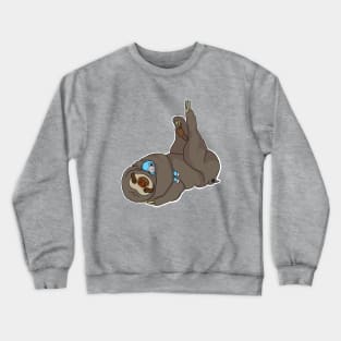 Sleepy Sloth Timeout Error Crewneck Sweatshirt